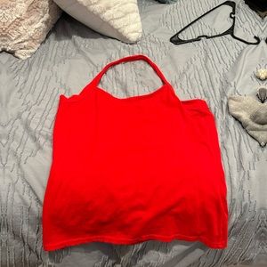 Easy halter in red